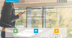 Desktop Screenshot of indoornavigation.de